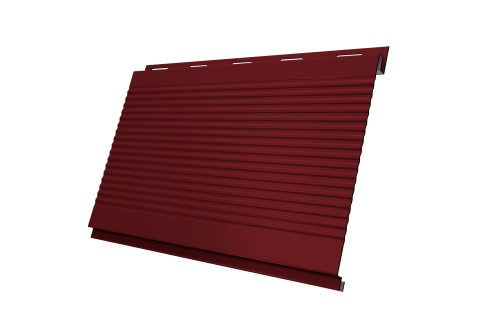 Вертикаль 0,2 gofr 0.45 PE с пленкой RAL 3005 красное вино