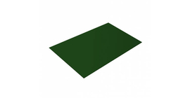 Плоский лист 0,45 PE с пленкой RAL 6002 лиственно-зеленый