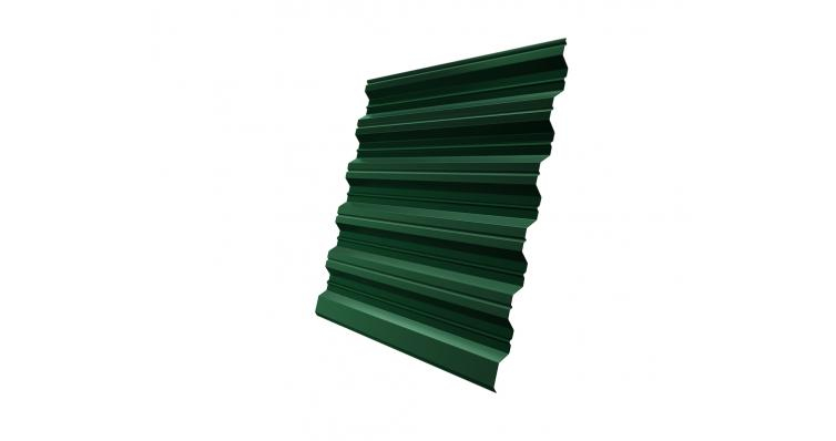 Профнастил профиль НС35 R GL толщина листа 0,5 покрытие Polydexter RAL 6005 зеленый мох