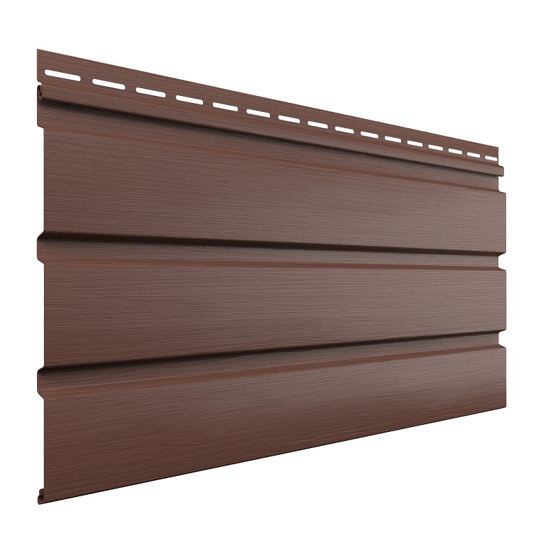 Софит без перфорации Технониколь Оптима 3000 мм, каштан