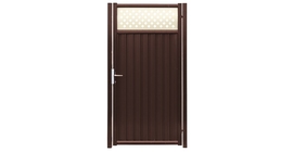 Калитка Estet Plus 2,0х1 RAL 8017/9016