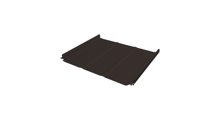 Кликфальц Pro Line Grand Line 0,5 Satin Matt с пленкой на замках RR 32 темно-коричневый