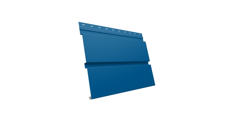 Квадро брус 0.5 Satin с пленкой RAL 5005 сигнальный синий