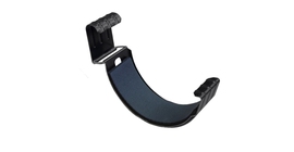 Соединитель желоба GL 150 мм Мatt RAL 9005 черный