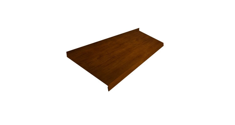 Отлив простой 250 0,45 Print Premium Golden Wood Intense FTC (3м)