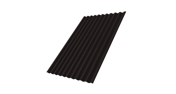 Профнастил С21R 0,45 Drap TR RAL 9005 черный