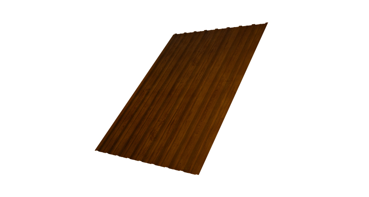 Профнастил С10A 0,4 Print Premium Golden Wood Intense FTC