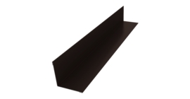 Угол внутренний 50х50 0,5 Drap RR 32 темно-коричневый (3м)