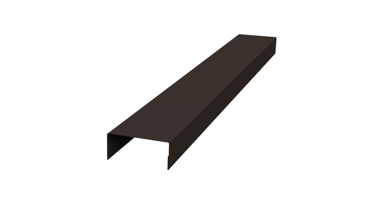 Крышка 30х20 жалюзи Texas 0,5 Drap TX RR 32 темно-коричневый (2,5м)