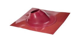 Проходной элемент MF угловой №2 (180-280мм) +185 EPDM (металлический окрашенный фланец) красный