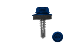 Саморез по металлу Daxmer 5,5х19 RAL 5002 (250) сверло №3